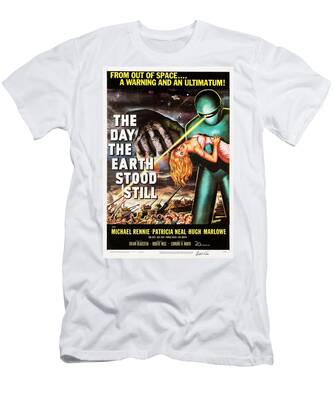 The Day the Earth Stood Still T-Shirt Gents Ladies Kids Sizes Robot Movie Film